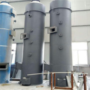 泰安金山口 专业定制钢制内衬花岗岩脱硫塔，质优价廉的脱硫除尘解决方案
